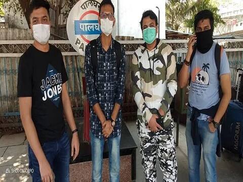 मुंबई: आइसोलेशन से भागे चार कोरोना संदिग्ध पकड़े गए, हाथ पर मुहर देखकर हुई पहचान