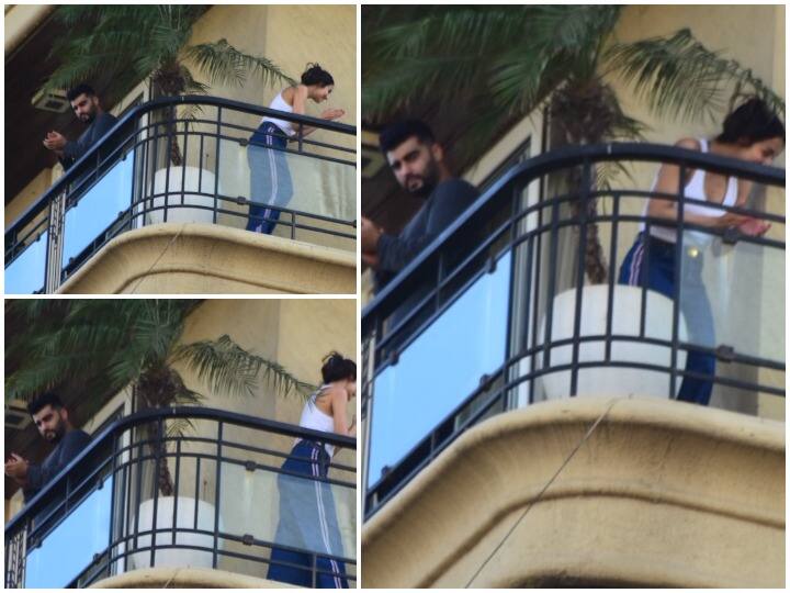 बॉलीवुड स्टार्स ने पीएम मोदी की अपील पर शाम 5 बजे अपने घरों की बालकनी में थाली और तालियां बजाते हुए देश के हीरोज को सलाम किया. (Photo Credit: Manav Manglani)