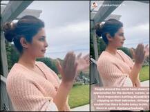 देश से दूर प्रियंका चोपड़ा ने ताली बजाकर कहा कोरोना वॉरियर्स को थैंक्यू, वायरल हो रहा VIDEO