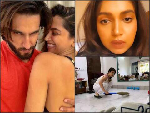 Corona Curfew में सेलेब्स ऐसे काट रहे हैं टाइम, किसी ने की घर की सफाई तो कोई कर रहा Live चैट