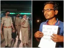 कोरोना वायरस: आगरा में लोग नहीं कर रहे हैं लॉकडाउन का पालन, पुलिस थमा रही है हाथ में ये पोस्टर