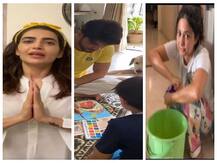 कोरोना वायरस: टीवी स्टार्स ऐसे बिता रहे हैं घर पर वक्त, किसी ने की सफाई तो किसी ने बनाई मैगी