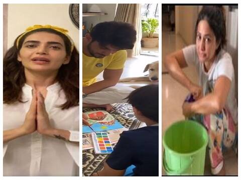 कोरोना वायरस: टीवी स्टार्स ऐसे बिता रहे हैं घर पर वक्त, किसी ने की सफाई तो किसी ने बनाई मैगी कोरोना वायरस: टीवी स्टार्स ऐसे बिता रहे हैं घर पर वक्त, किसी ने की सफाई तो किसी ने बनाई मैगी