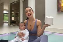 आइसोलेशन टाइम में एमी जैक्सन अपने बेटे संग कर रहीं वर्कआउट, देखें तस्वीरें