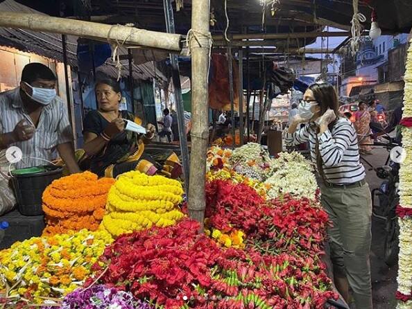 तस्वीरों को खुद नुरसत ने इंस्टाग्राम के जरिए फैंस के साथ शेयर किया है. (Photo Credit: @nusratchirps Instagram)