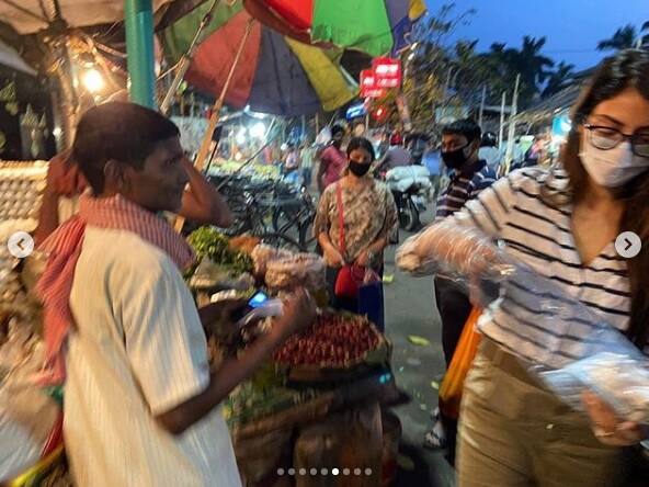 उन्होंने दुकानदारों से भी अपील की है कि वो सामान सही दामों पर बेचें. (Photo Credit: @nusratchirps Instagram)