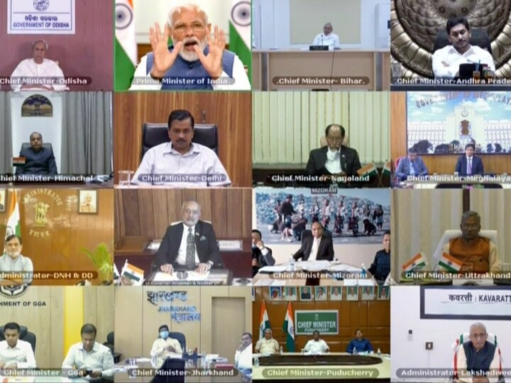 COVID19 PM Narendra Modi holds meeting with Chief Ministers via video conferencing COVID-19: पीएम मोदी ने राज्यों के CM से की चर्चा, कहा- टेस्ट, ट्रेसिंग, आइसोलशन और क्वॉरन्टीन पर हो मुख्य फोकस