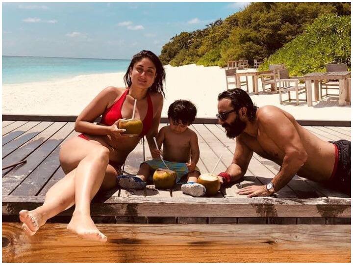 Lockdown में करीना कपूर इस चीज को कर रही हैं खूब मिस, सैफ और तैमूर संग शेयर की बिकिनी फोटो kareena kapoor khan shares throwback photo in bikini with saif and taimur Lockdown में करीना कपूर इस चीज को कर रही हैं खूब मिस, सैफ और तैमूर संग शेयर की बिकिनी फोटो
