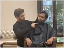 चिराग पासवान ने अपने पिता रामविलास पासवान की बनाई दाढ़ी, वायरल हुआ वीडियो