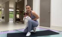 IN PICS: 6 महीने के बेटे के साथ घर में इस तरह खुद को फिट रख रही हैं एमी जैक्सन