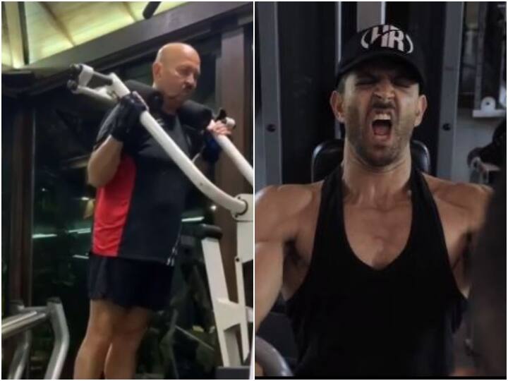 कैंसर को मात दे चुके राकेश रोशन ऐसे खुद को रख रहे हैं फिट, ऋतिक ने शेयर किया VIDEO hrithik roshan shares video of father rakesh roshan कैंसर को मात दे चुके राकेश रोशन ऐसे खुद को रख रहे हैं फिट, ऋतिक ने शेयर किया VIDEO