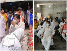यूपी: बीजेपी  सांसद ने लॉकडाउन के नियमों को तोड़ा, लोगों के साथ मनाई अंबेडकर जयंती