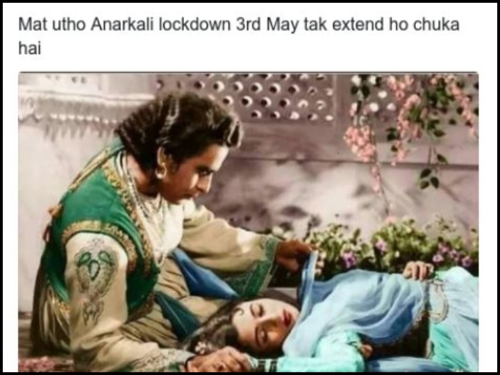 Mat Uthod Anarkali, Memes Goes Viral On Twitter Due To Lockdown ...