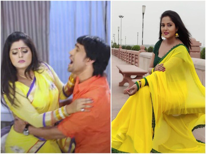 Anjana singh dinesh lal yadav nirahua bhojpuri song video E Kowan Jadu Dal Dihani from hathkadi Bhojpuri Video Song: अंजना सिंह और 'निरहुआ' का भोजपुरी रोमांटिक गाना यूट्यूब पर मचा रहा धमाल