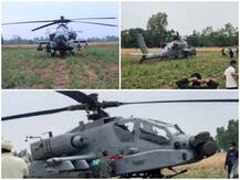 पंजाबः तकनीकी खराबी के कारण खेत में हुई 'अपाचे' हेलीकॉप्टर की इमरजेंसी लैंडिंग, दोनों पायलट सुरक्षित