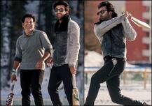 थ्रोबैक तस्वीर में बल्ला थामे सचिन तेंदुलकर संग क्रिकेट खेलते दिखे रणबीर कपूर, मां नीतू कपूर ने शेयर की फोटो