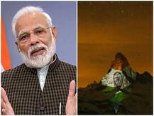 तिरंगे के रंग में रंगा स्विट्जरलैंड का मैटरहार्न पर्वत, पीएम मोदी ने कहा- COVID-19 के खिलाफ हम साथ हैं