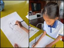 Coronavirus: अपनी ड्राइंग से इस स्टार डॉटर ने डोनेशन के लिए जुटाए 1 लाख रुपए, जमकर हो रही तारीफ