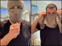 रोनित रॉय ने बताया टी-शर्ट से मास्क बनाने का दिलचस्प तरीका, VIDEO हो रहा वायरल