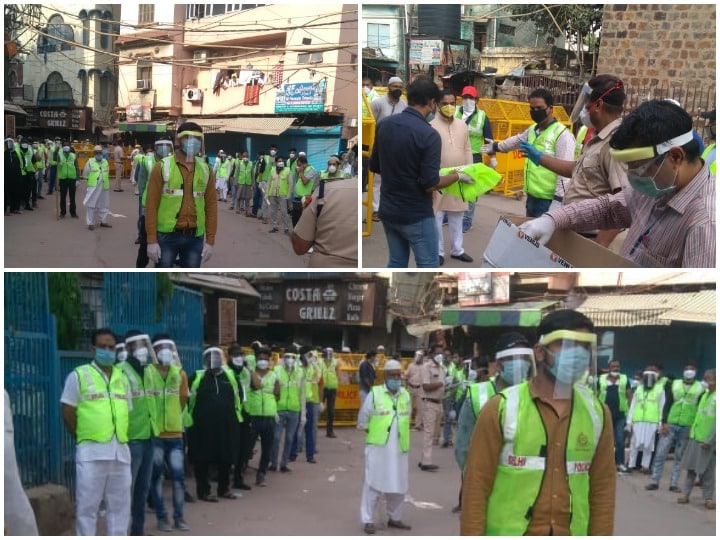 70 वॉलंटियर्स ने संभाली दिल्ली के दूसरे सबसे बड़े हॉट स्पॉट चांदनी महल की कमान Coronavirus: 70 volunteers took command of Chandni Mahal, Delhi's second largest hot spot ANN 70 वॉलंटियर्स ने संभाली दिल्ली के दूसरे सबसे बड़े हॉट स्पॉट चांदनी महल की कमान