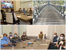 रक्षा मंत्री राजनाथ सिंह ने सैन्य कमांडर्स को दिए निर्देश, कोरोना वायरस से लड़ने के साथ साथ ऑपरेशनली भी रहें तैयार