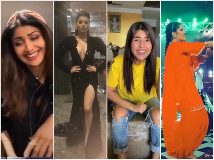 shilpa shetty sapna choudhary shehnaaz gill urvashi rautela trending tiktok videos TikTok Trending Videos: शिल्पा शेट्टी, सपना चौधरी समेत इन स्टार्स के टिक टॉक वीडियो हो रहे हैं वायरल