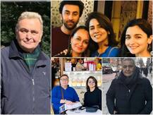 IN PICS: कैंसर से लड़ते-लड़ते इतना बदल गए थे ऋषि कपूर, बेटे रणबीर के साथ आलिया ने ऐसे दिया था साथ