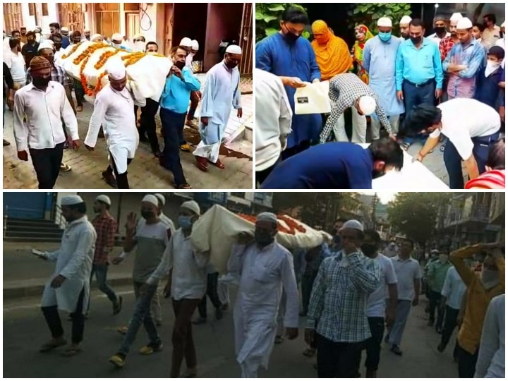 Meerut: Muslim society takes responsibility for Ramesh Chand's funeral ANN मेरठ: रमेश चंद के अंतिम संस्कार की जिम्मेदारी उठा मुस्लिम समाज ने दिया गंगा जमुनी-संस्कृति का संदेश