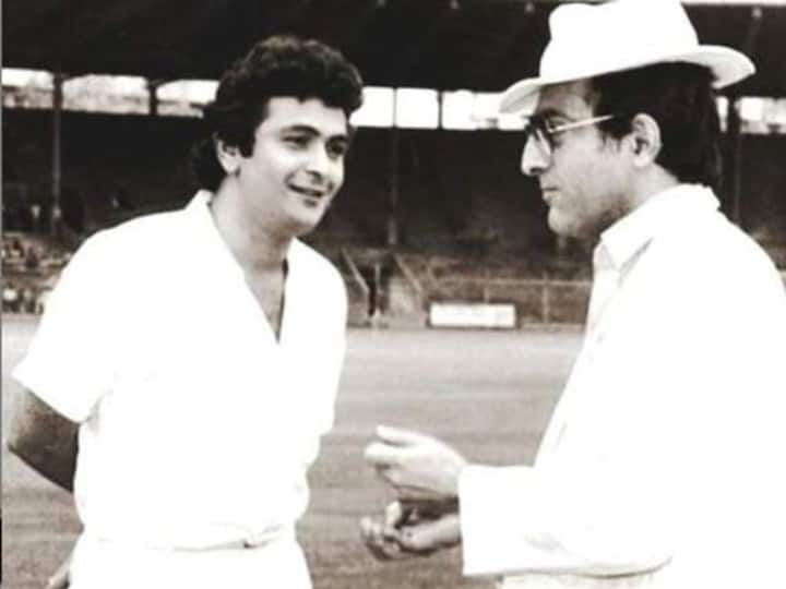  Kareena Kapoor Khan shared a picture of Rishi Kapoor with father-in-law Mansoor Ali Khan Pataudi - two tigers ससुर मंसूर अली खान पटौदी के साथ ऋषि कपूर की तस्वीर शेयर कर करीना कपूर खान ने कहा- दो टाइगर