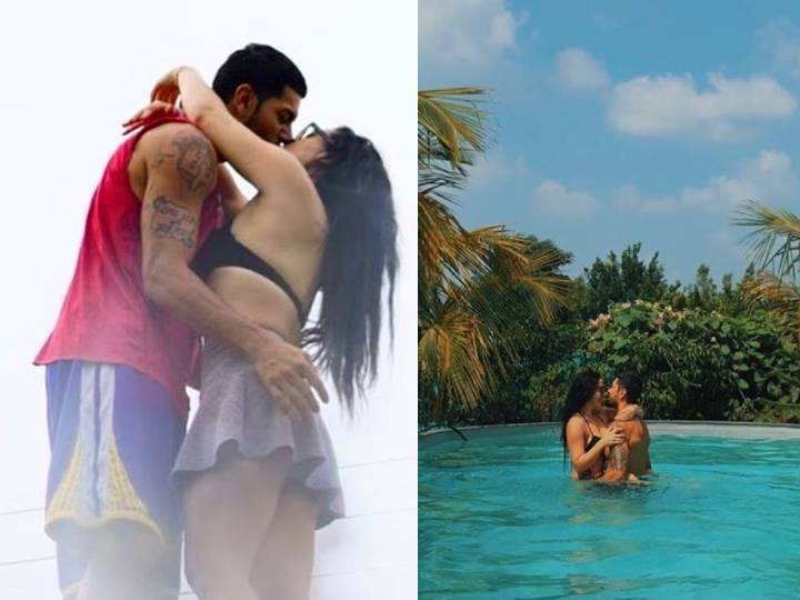Krishna Shroff shared kissing photos with boyfriend evan hymas