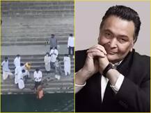 बेटे रणबीर कपूर ने की ऋषि कपूर की अस्थियां विसर्जित, देखें यादगार तस्वीरें