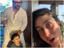 करीना ने शेयर की तैमूर के बाल काटते हुए सैफ की तस्वीर, यूजर्स ने ऋषि कपूर को याद करते कही ये बात