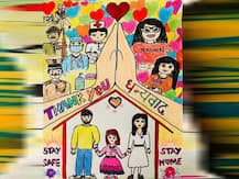 अराध्‍या बच्‍चन ने ऐसे दिया कोरोना वॉरियर्स को धन्‍यवाद, ऐश्वर्या ने सोशल मीडिया पर शेयर किया ये खास पोस्ट