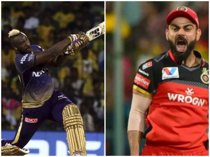 कैसे IPL 2019 में विराट कोहली के जश्न को देख आंद्रे रसेल ने 9 गेंदों में जड़ दिए थे 6,6,6,1,6,6,6,4,6 रन I said hey listen: Andre Russell reveals he how nullified Virat Kohlis animated celebration in IPL 2019 कैसे IPL 2019 में विराट कोहली के जश्न को देख आंद्रे रसेल ने 9 गेंदों में जड़ दिए थे 6,6,6,1,6,6,6,4,6 रन