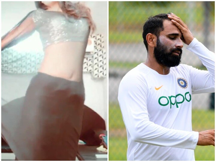 Mohammed Shamis wife Hasin Jahan posts dance video on Instagram, cricketers fans troll her मोहम्मद शमी की पत्नी ने किया कांटा लगा सॉन्ग पर डांस, फैंस ने कहा- जाकर अपने पति से माफी मांग लो