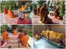 यूपी: लॉकडाउन के चलते बैशाख पूर्णिमा पर सादगी से हुई भगवान बुद्ध की पूजा