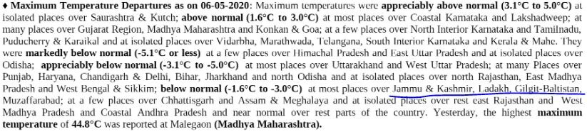 अब भारतीय मौसम विभाग बता रहा गिलगिट और मुजफ्फराबाद के मौसम का हाल