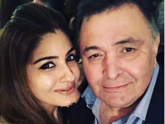 Raveena Tandon shared old video of Rishi Kapoor, now going viral रवीना टंडन ने साझा किया ऋषि कपूर का पुराना वीडियो, अब हो रहा है वायरल