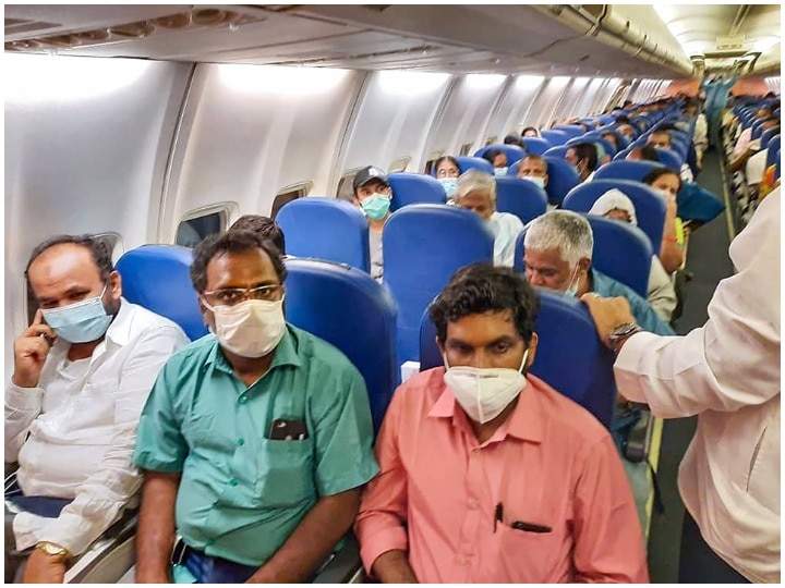 Vande Bharat Abhiyan Special aircraft reached Indore with 93 Indians stranded in Britain  वंदे भारत अभियान: ब्रिटेन में फंसे 93 भारतीयों को लेकर इंदौर पहुंचा विशेष विमान