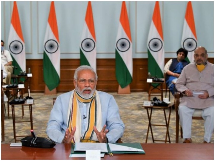 In a meeting with the Chief Ministers, PM Narendra Modi gave the signs of Lockdown 4, to increase the economic activity and keep the villages away from the corona ANN PM मोदी ने मुख्यमंत्रियों के साथ बैठक में दिए लॉकडाउन 4 के संकेत, इकोनॉमिकल एक्टिविटी बढ़ाने और गांवों को कोरोना से दूर रखने को कहा