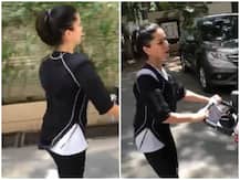 10 किलो की शर्ट पहने सनी लियोनी ने किया ये खास वर्कआउट, 20 लाख से भी ज्यादा बार देखा गया VIDEO