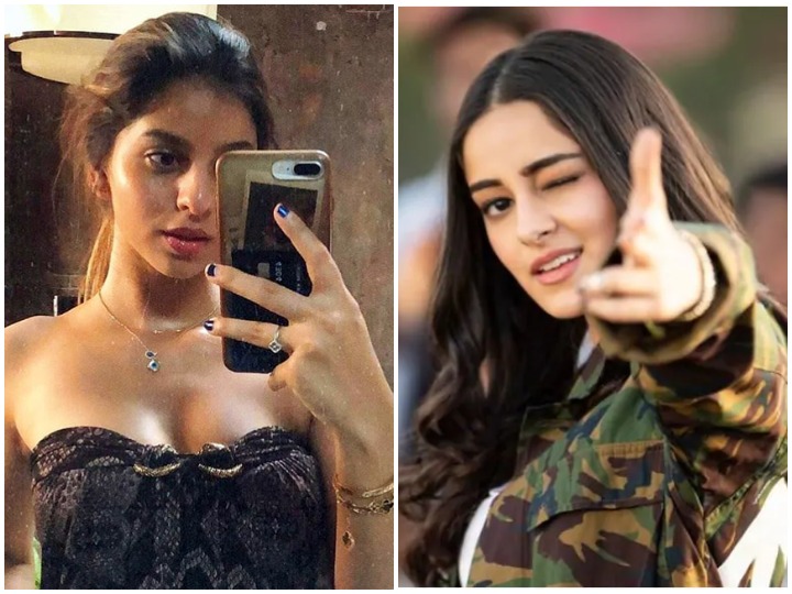 Ananya Pandey's heart came on top of Suhana Khan, but Shah Rukh Khan's daughter disappointed with the answer Ananya Pandey and suhana khan cute tiktak for top goes viral