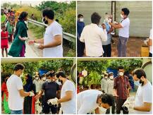 कोरोना संकट: जरूरतमंदों की मदद के लिए सामने आया विकास फाउंडेशन, बांट रहा है खाना और मास्क