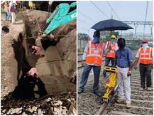 महाराष्ट्र: मानसून से पहले रेलवे ने कसी कमर, नालियों की सफाई के साथ रेल लाइन दुरुस्त करने का काम जारी