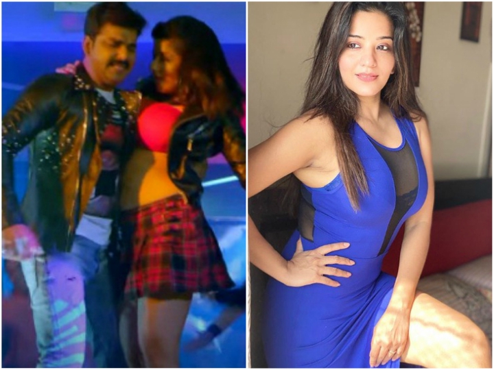 Bhojpuri Video Song: This romantic song of Monalisa and Pawan Singh is going on in YouTube monalisa and pawan singh bhojpuri gana gor kariya from sarkar raj watch video