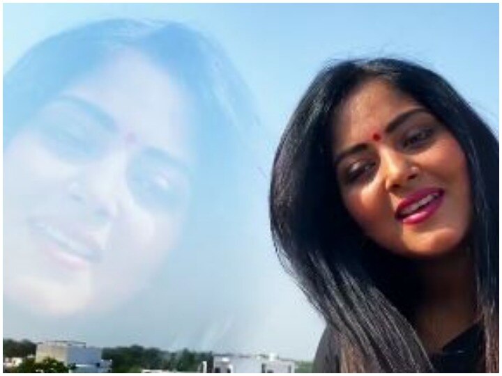 Bhojpuri actress Anjana Singh salutes Corona Warriors through 'Teri Mitti' song, video is going viral 'तेरी मिट्टी' गाने के जरिए भोजपुरी ऐक्ट्रेस अंजना सिंह ने कोरोना वॉरियर्स को किया सलाम, वायरल हो रहा है वीडियो
