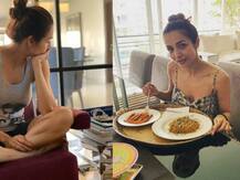 लॉकडाउन के बीच कुकिंग और वर्कआउट कर रही हैं मलाइका अरोड़ा, तस्वीरें सोशल मीडिया पर वायरल