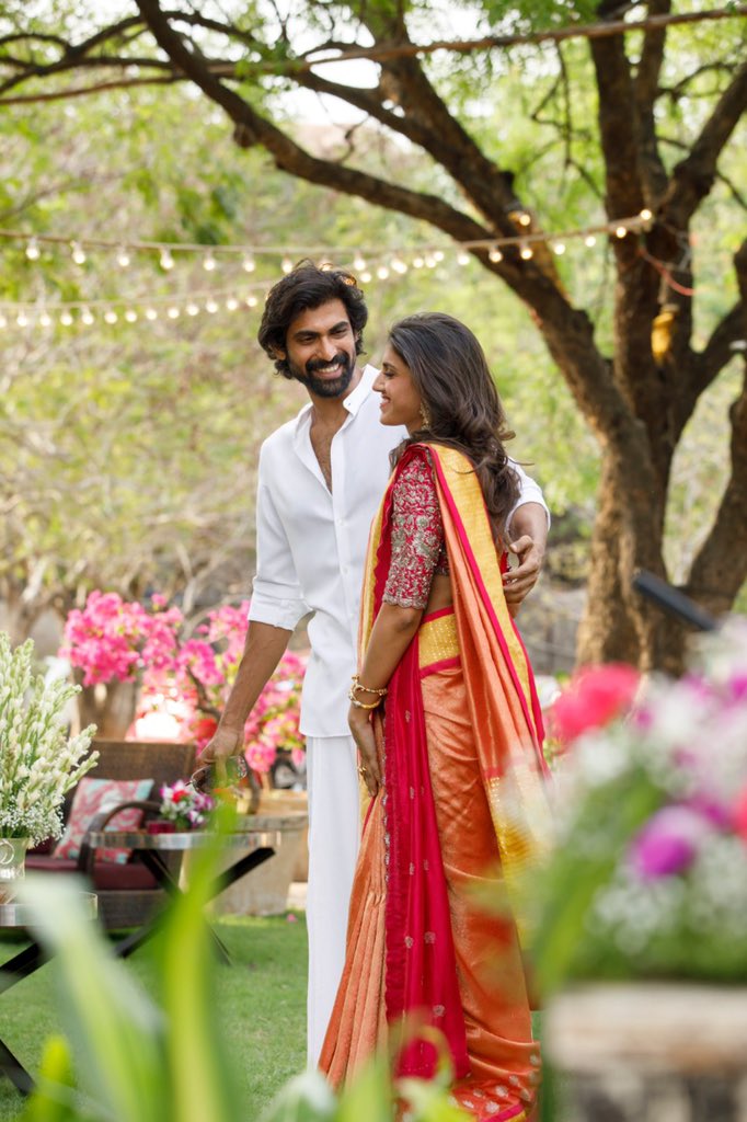 First Photos: Rana Daggubati engages with girlfriend Mihika Bajaj, see the first pictures here