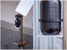 न्यूजीलैंड: कोरोना के चलते छिनी नौकरी, लोगों की मदद के लिए बनाया अनोखा सैनेटाइजर डिस्पेंसर