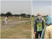 दिल्ली में हुई क्रिकेट की शुरूआत, खिलाड़ियों ने मास्क और सैनेटाइजर के साथ खेला मैच